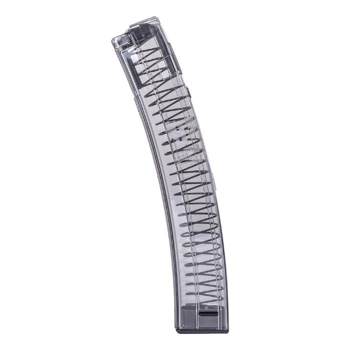 ETS HK MP5 Magazine 9mm 30 Rds. Polymer Translucent Clear